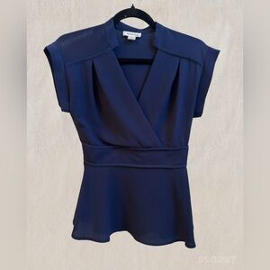 Deep Blue Blouse